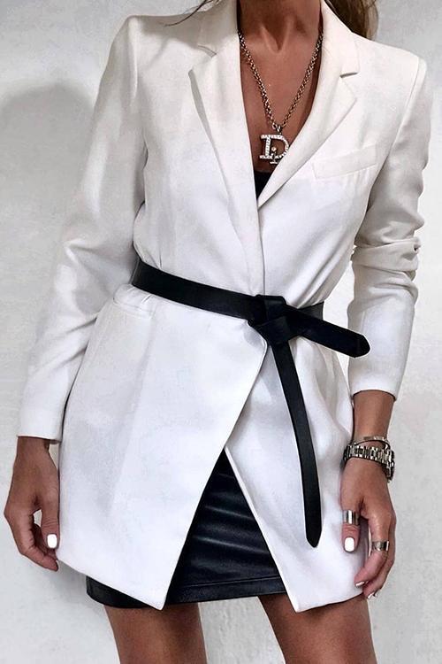 Leather Tied Belt