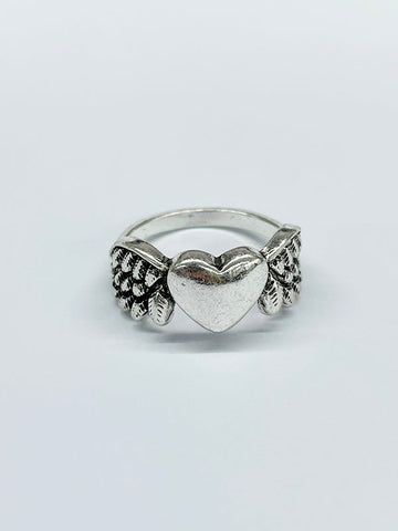 Heart Wing Ring